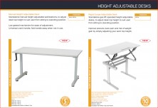 Quick Delivery Rapid Surge And Rapid Manual Height Adjustable Desks